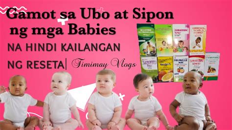 gamot sa ubo sipon ng baby